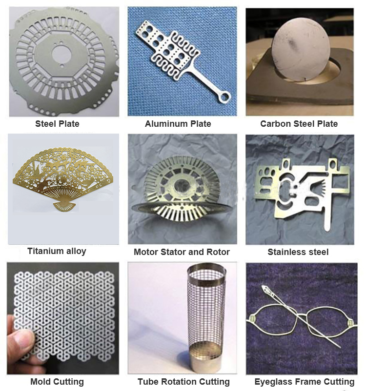 ราคาด้านล่างเครื่องตัดเลเซอร์ 1000 วัตต์พร้อม wifi ควบคุมแบบไร้สาย